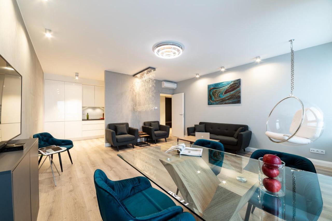 Platinum Towers Central Apartments Varsovia Exterior foto