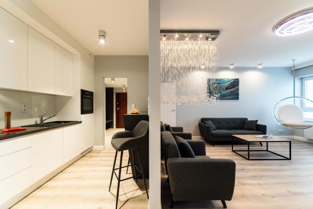 Platinum Towers Central Apartments Varsovia Exterior foto