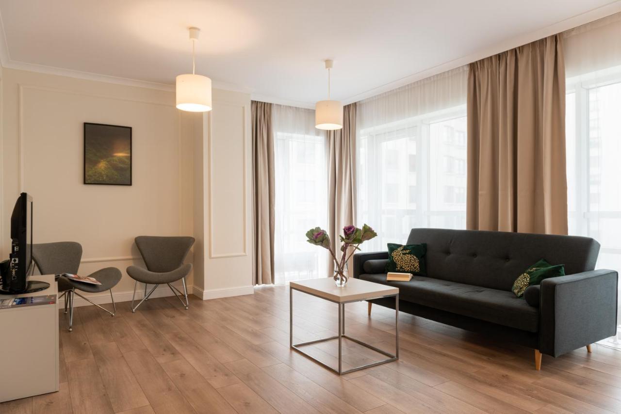 Platinum Towers Central Apartments Varsovia Exterior foto