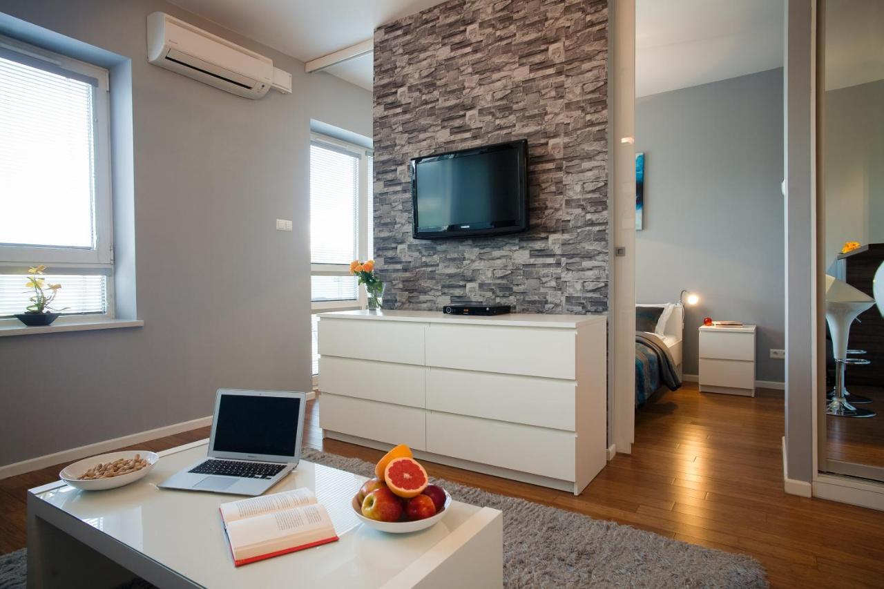 Platinum Towers Central Apartments Varsovia Exterior foto