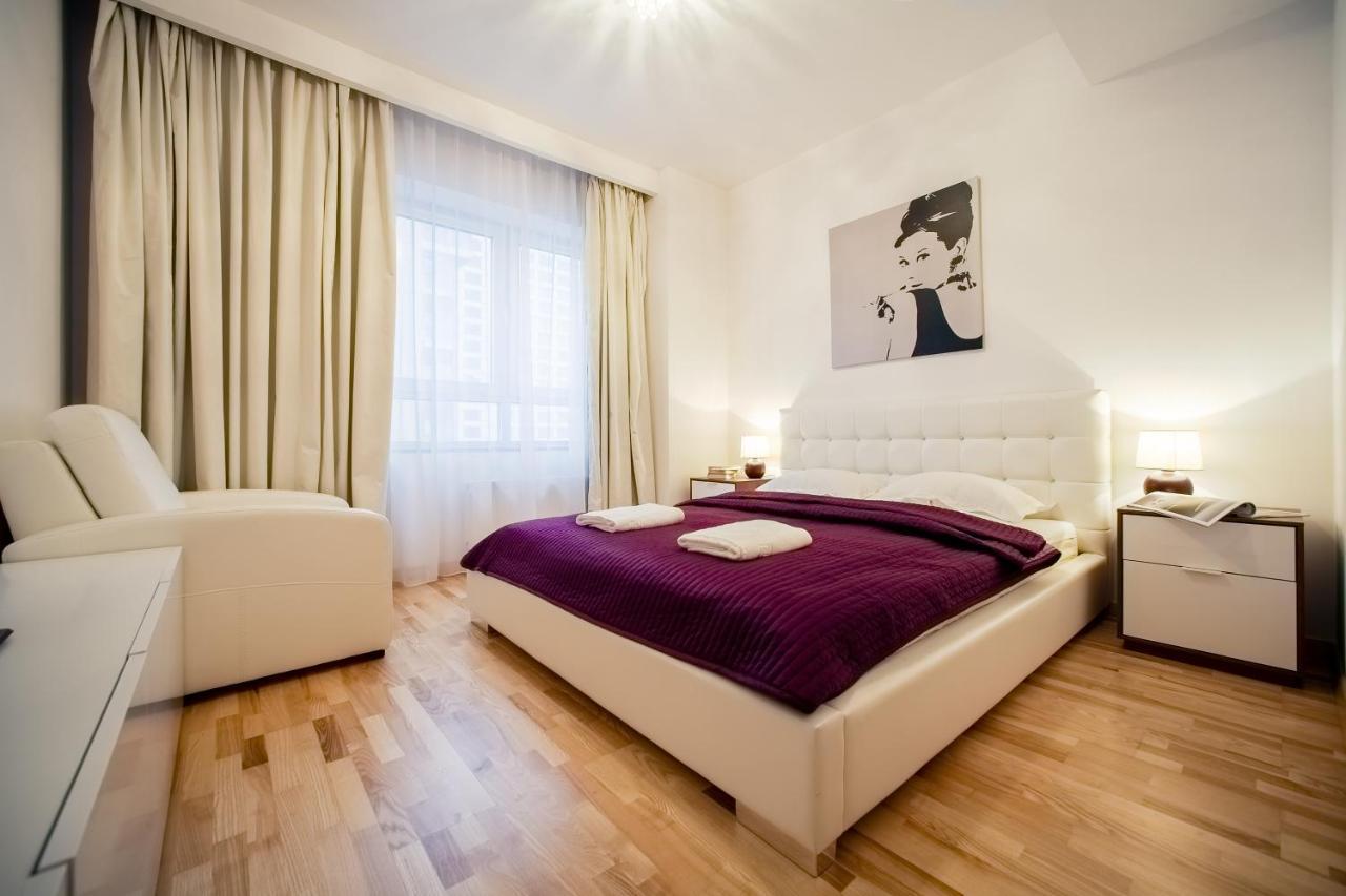 Platinum Towers Central Apartments Varsovia Exterior foto