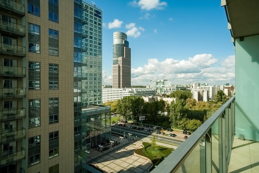Platinum Towers Central Apartments Varsovia Exterior foto
