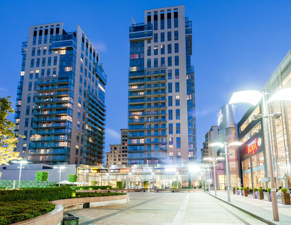 Platinum Towers Central Apartments Varsovia Habitación foto