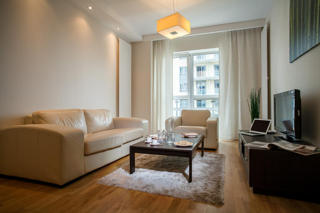 Platinum Towers Central Apartments Varsovia Exterior foto